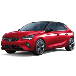 Opel Corsa Rouge – Voiture pratique et économique à louer